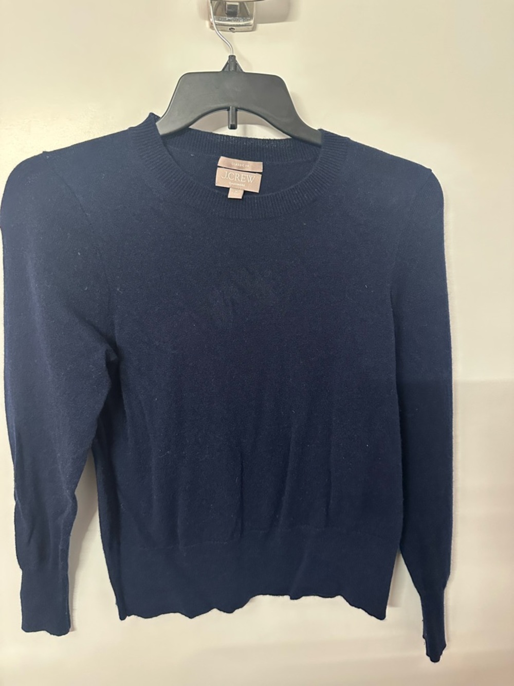 $60!! J. Crew Women’s Crewneck Sweater in Navy. FREE SHIPPING - USED